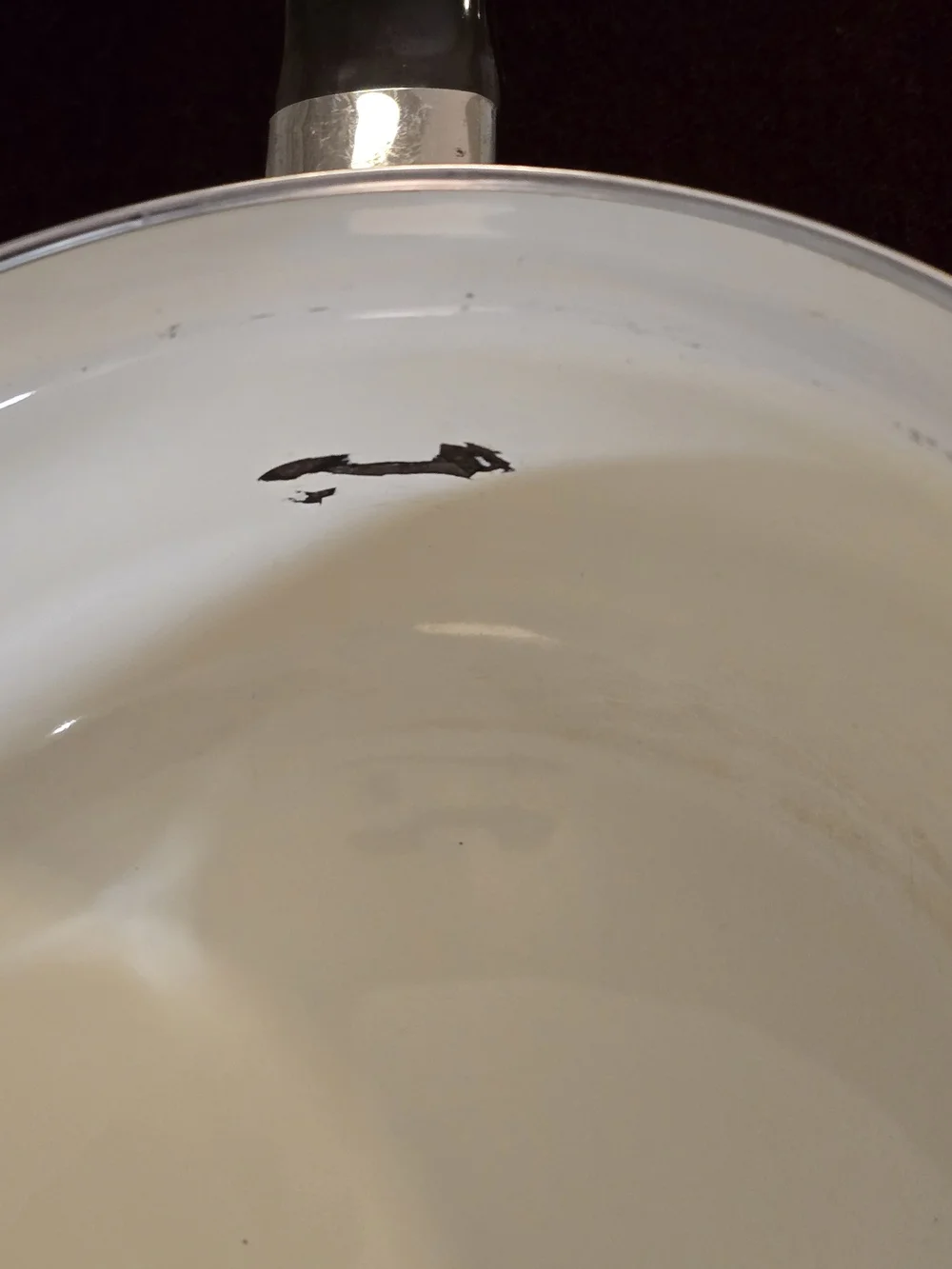 Vintage 1982 Sheffield Strawberries 'n Cream Enamel Saucepan 1 Qt